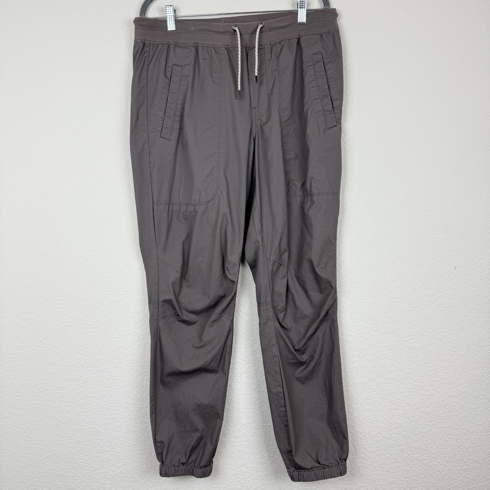 Vuori Jogger Pants Men's Sz L Ripstop Traveler brown Hiking Outdoors